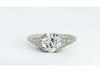 Art Deco Old European Cut Vintage Engagement Ring 1.69ct G/VVS1 GIA