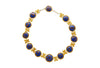 Blue Lapis Reviere Necklace in 14k & 18K Gold