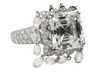 Boucheron "Laperouse" 8,03 Karat Smaragdschliff G VS1 GIA Zertifizierter Diamant Ring