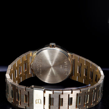 Bvlgari BB30 GD Black Dial 30mm 18K Gold Quartz Watch Box/Papers – Assay Jewelers