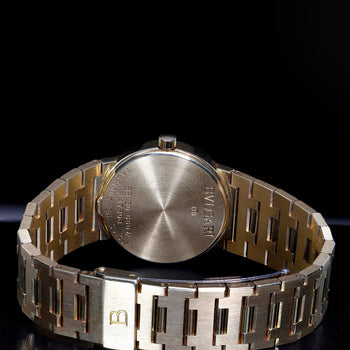 Bvlgari BB30 GD Black Dial 30mm 18K Gold Quartz Watch Box/Papers – Assay Jewelers