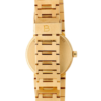 Bvlgari BB30 GD Black Dial 30mm 18K Gold Quartz Watch Box/Papers – Assay Jewelers
