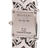 Bvlgari Trika Diamond 18K White Gold Integral Bracelet Square Watch Full Set