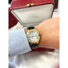 Cartier Ballon Bleu 36mm Automatic Watch Ref. 3003 in 18K Gold With Leather Strap | Full Set With Box & Papers-Watches-ASSAY