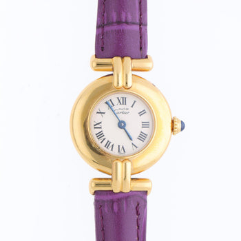 Cartier Must de Colisee Vermeil 590002 Ladies 24mm Watch Box/Papers – Assay Jewelers