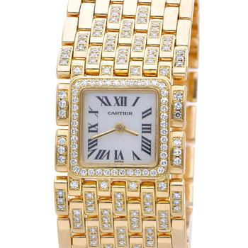 Cartier Panthère Ruban WG3009TA Factory Diamond 18K Gold Full Set Watch – Assay Jewelers