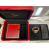 Cartier Roadster Ref. 2524 Men's Tonneau Large Size 18K Gold Watch in Leather with Box and Papers-Watches-ASSAY