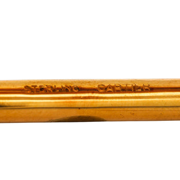 Cartier Signed Gold Plated Sterling Silver Bugle Trumpet Horn Pendant Charm – Assay Jewelers