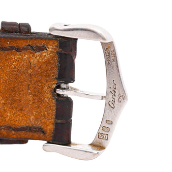 Cartier Tank Americaine 1741 White Gold Automatic Watch 20 Years Service Edition – Assay Jewelers