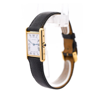 Cartier Tank Large 18K Gold Quartz 25mm Watch – Assay Jewelers