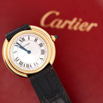 Cartier Vendôme 33mm 78091 18K Gold Automatic Watch – Assay Jewelers