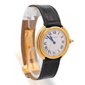 Cartier Vendôme 33mm 78091 18K Gold Automatic Watch – Assay Jewelers