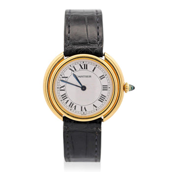Cartier Vendôme 33mm 78091 18K Gold Automatic Watch – Assay Jewelers