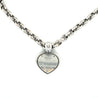 Chopard Happy Diamond 18Kt White Gold Heart Shape Pendant Necklace with Pouch & Papers-Necklace-ASSAY