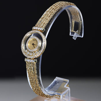 Chopard Happy Diamonds 4066 18K Yellow Gold Watch Circa 1985 Full Set – Assay Jewelers