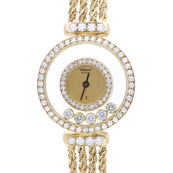 Chopard Happy Diamonds 4066 18K Yellow Gold Watch Circa 1985 Full Set – Assay Jewelers