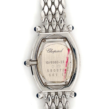 Chopard Womens Classic 10/6560-23 Diamond Bezel Watch in 18k White Gold – Assay Jewelers