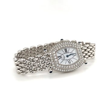 Chopard Womens Classic 10/6560-23 Diamond Bezel Watch in 18k White Gold – Assay Jewelers