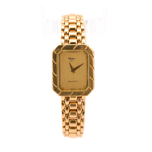 Chopard for Tiffany & Co. 18K Yellow Gold Vintage Unisex Watch