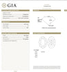 GIA Cert. 4.02 Carat E Color VS2 Clarity Oval Cut Loose Natural Diamond