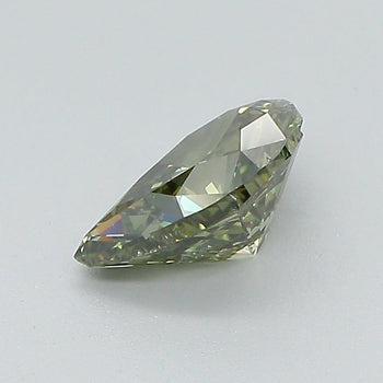 GIA Certified 1 Carat Pear Chameleon Diamond Fancy Green SI1 Natural Loose Stone – Assay Jewelers