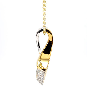 GIA Certified 11 Carat Triangle Cut Tsavorite Diamond 18K Gold Pendant Necklace – Assay Jewelers