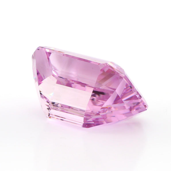 GIA Certified 115.10 Carat Emerald Cut Pink Kunzite Loose