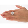 GIA Certified 1.01 Carat Fancy Bluish Gray Diamond Ring