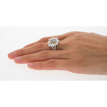 GIA Certified 1.01 Carat Fancy Bluish Gray Diamond Ring – Assay Jewelers