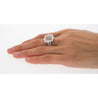 GIA Certified 1.01 Carat Fancy Bluish Gray Diamond Ring