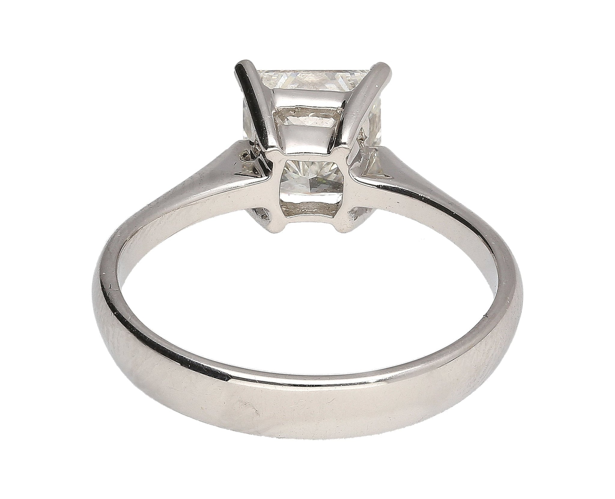 Tiffany & Co. Platinum Engagement Ring with 0.32 Carat Princ | Bluestone  Jewelry | Tahoe City, CA