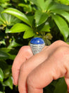 26 Carat Cabochon-Cut Blue Sapphire Cocktail Ring-ASSAY-ASSAY