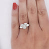 GIA Certified 3.06 Carat Heart Cut K/VS2 Solitaire Platinum Engagement Ring