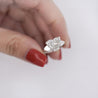 GIA Certified 3.06 Carat Heart Cut K/VS2 Solitaire Platinum Engagement Ring