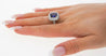 GIA Certified 3.25 Carat No Heat Color Change Blue Sapphire Ring