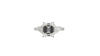 GIA Certified 3.45 Carat F/VVS2 Emerald Cut Diamond Engagement 3 Stone Ring