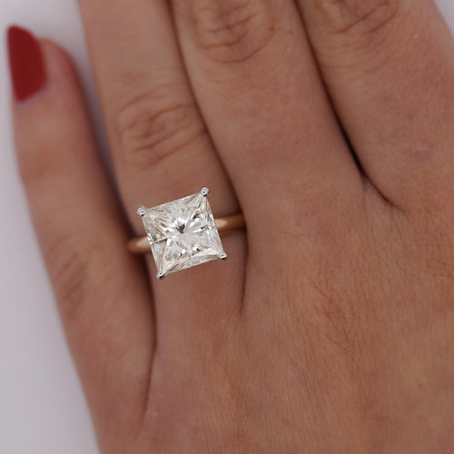 SI2 Diamond Solitaire Engagement Ring