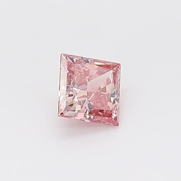 GIA Certified Argyle Fancy Intense 0.26 Carat Princess Cut Loose Diamond