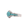GIA Certified Brazilian Paraiba Tourmaline Cluster Ring