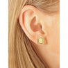 GIA Certified Natural 3 Carat TW Fancy Yellow Diamond Radiant Cut Stud Earrings in 18K Gold-Earrings-ASSAY