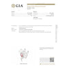 GIA Certified Pink Natural Saltwater Conch Pearl & Diamond Platinum Brooch