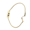 Gübelin 18K Gold Champagne Dial Mesh Bracelet Ladies Watch