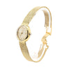 Gübelin 18K Gold Champagne Dial Mesh Bracelet Ladies Watch