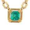 Henry Dunay 19.48 carat Colombian Emerald Necklace in 18k Yellow Gold-Necklaces-ASSAY