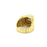 Henry Dunay Diamond Cluster Ring in 18K Ribbed Textured Yellow Gold-Rings-ASSAY