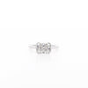 IGI Cert. 2.54 Carat Lab Grown Radiant Cut Diamond East West Half Bezel Ring