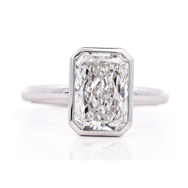 Bague solitaire or diamant 1 carat GSI certifié Girard - EA001NGB2 - EA001NGB2