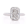 IGI Cert. 3.1 Carat Lab Grown Diamond Bezel Set Engagement Ring