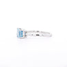 IGI Certified 2.08 Carat Vivid Blue Lab Grown Diamond Engagement Ring