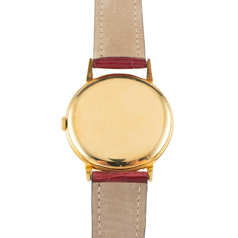 IWC Schaffhausen Manual 36mm 18K Gold Vintage Watch Circa 1940s